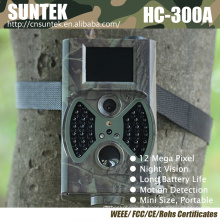 12MP Outdoor Deer Trail Kameras mit Schwarzem Blitz HC300A